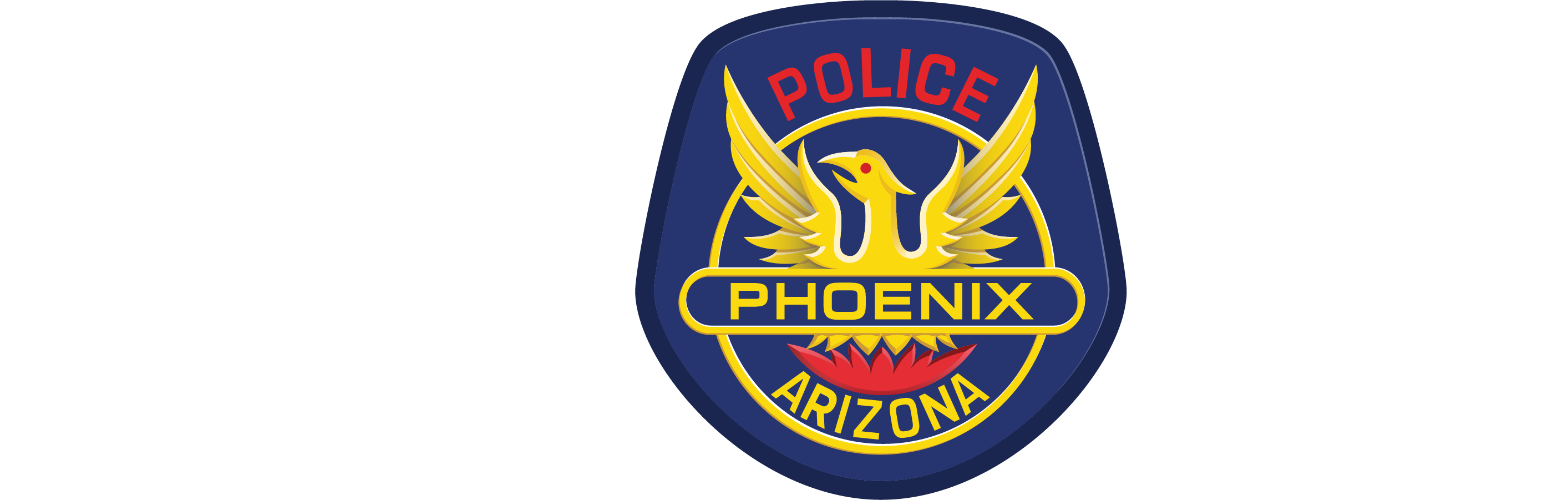 Phoenix Police Department logo.