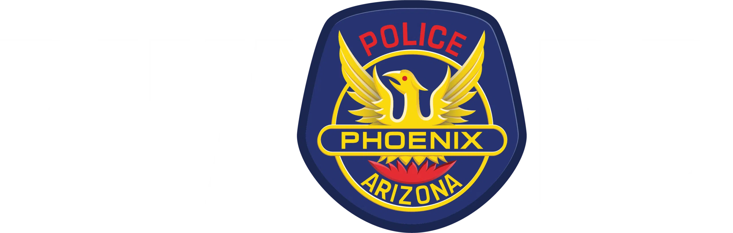 Phoenix Police Department logo.