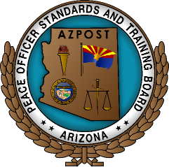 Peace Officer Standards and Training Board of Arizona logo