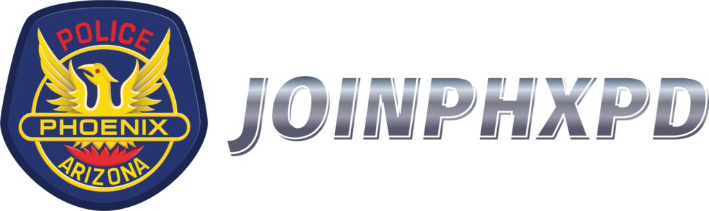 JOINPHXPD Phoenix Police Department logo.