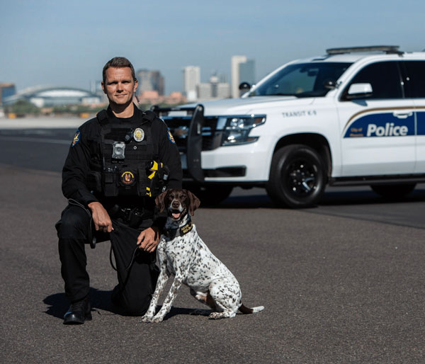 PHX PD k9 officer