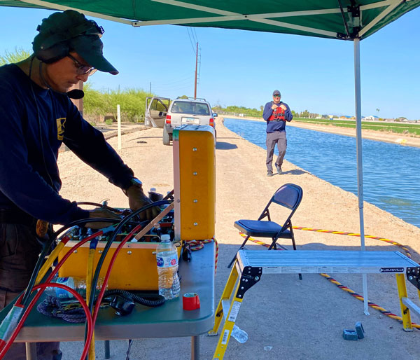 PHX PD dive team officer